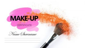 Como hacer un certificado de maquillaje